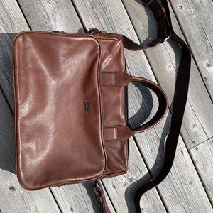 Hugo Boss Single Zip Crossbody Bag - British Tan